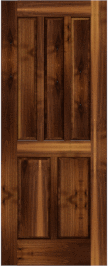 Raised  Panel   Chatsworth  Walnut  Doors
